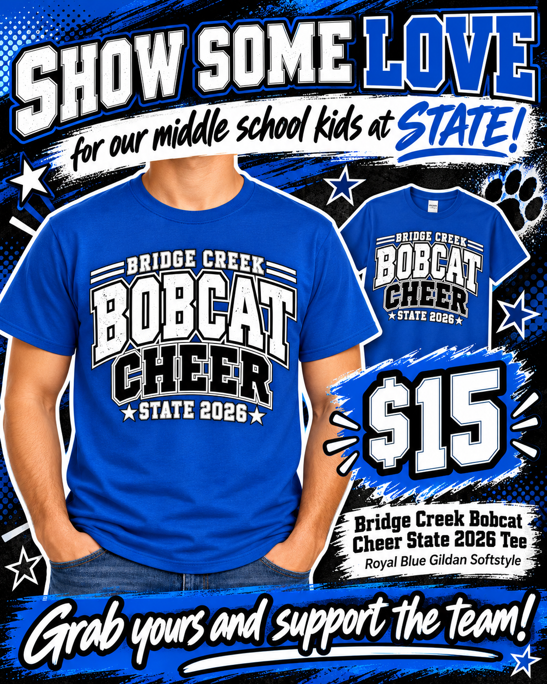 Middle School State Shirt