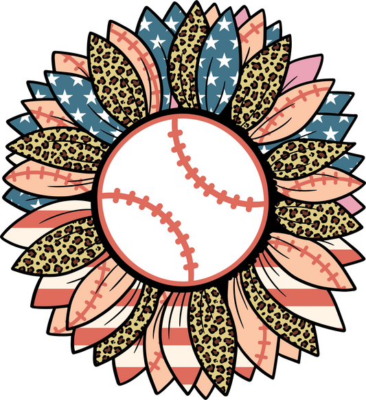 Baseball Sunflower