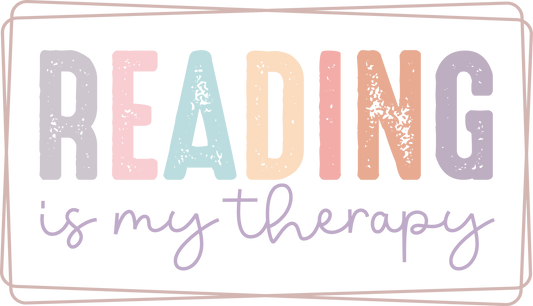 Reading is my therapy