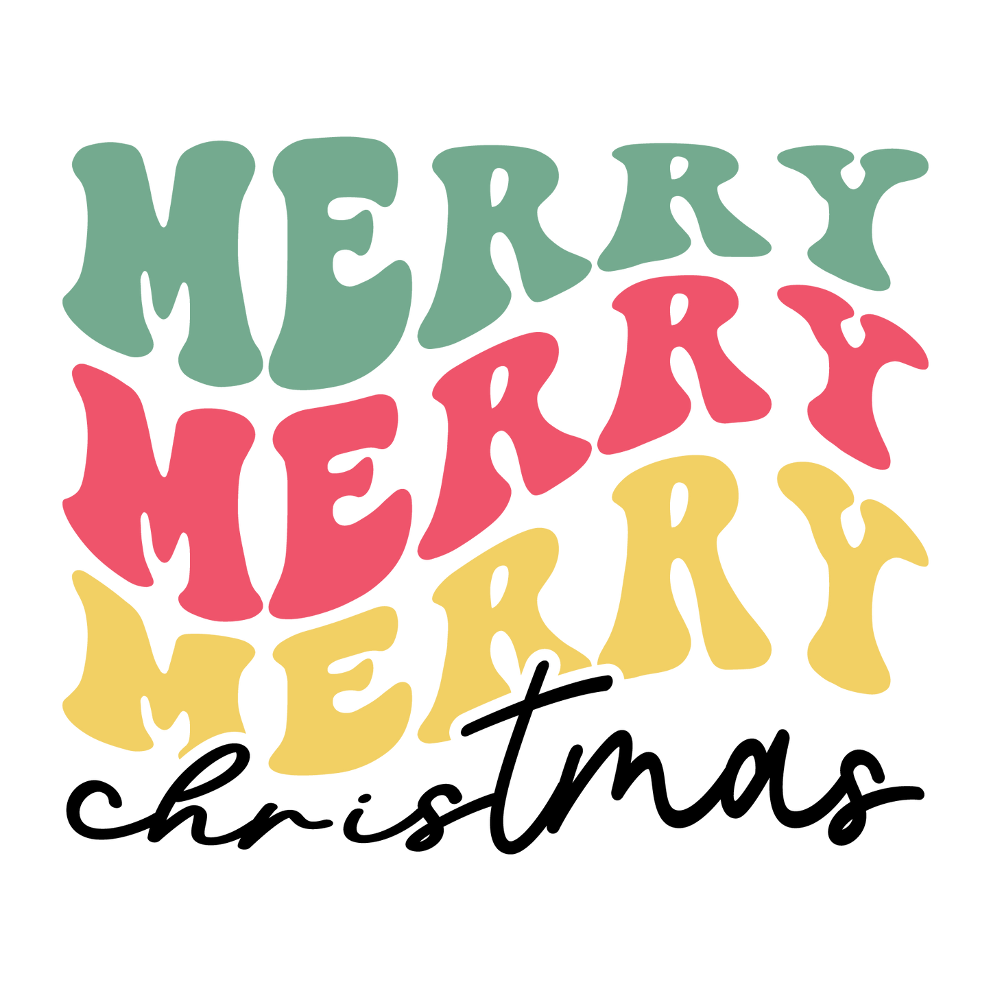 Merry Christmas Wave