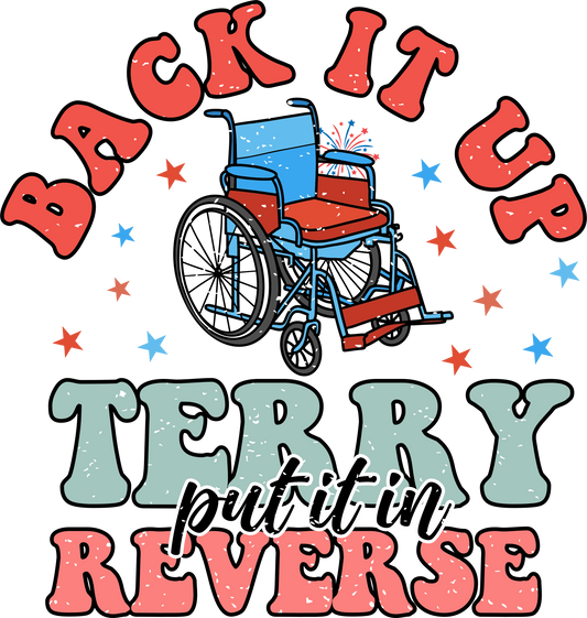 Back it up Terry