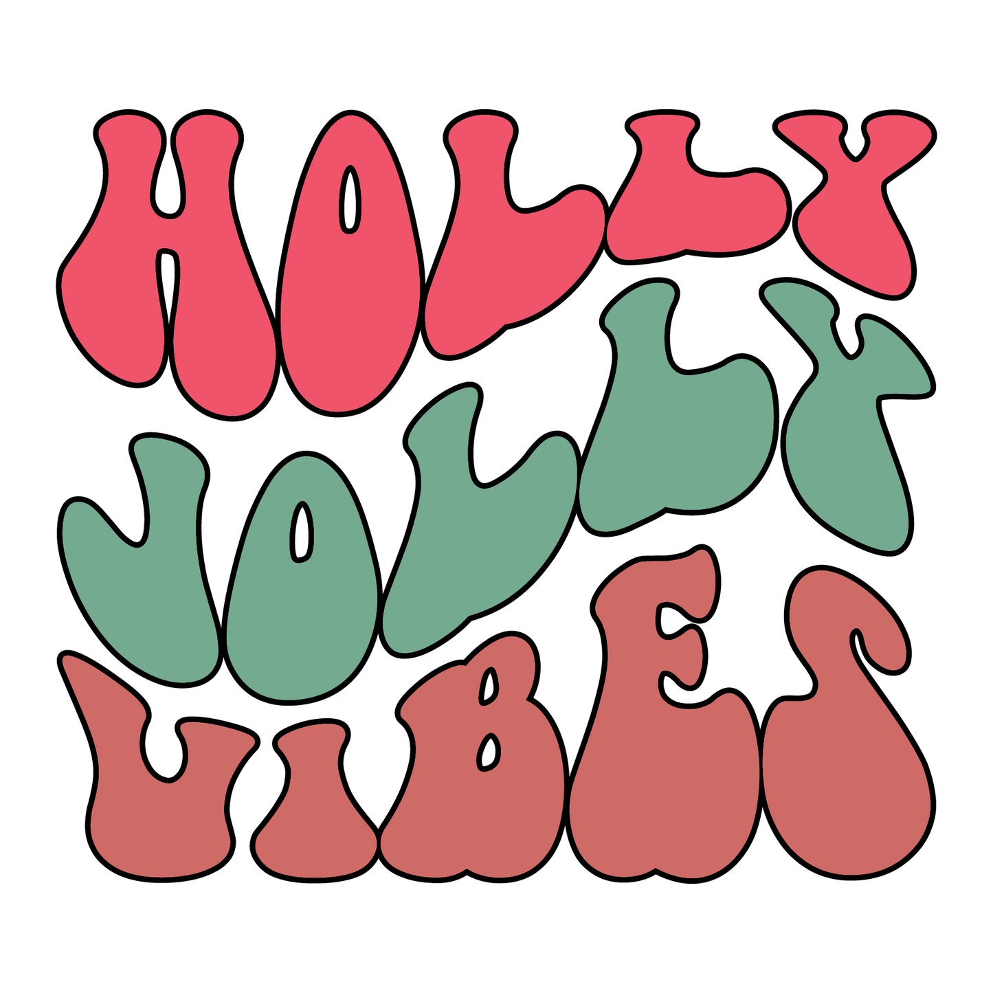 Holly Jolly Vibes Wave