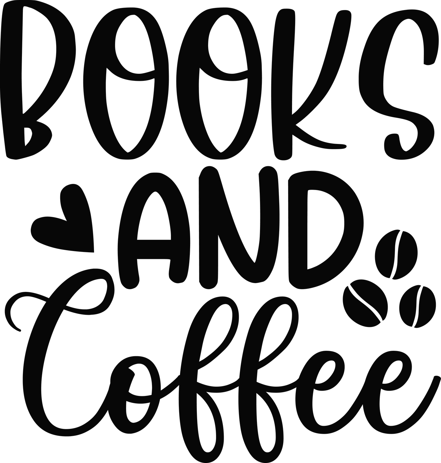 Books and coffee