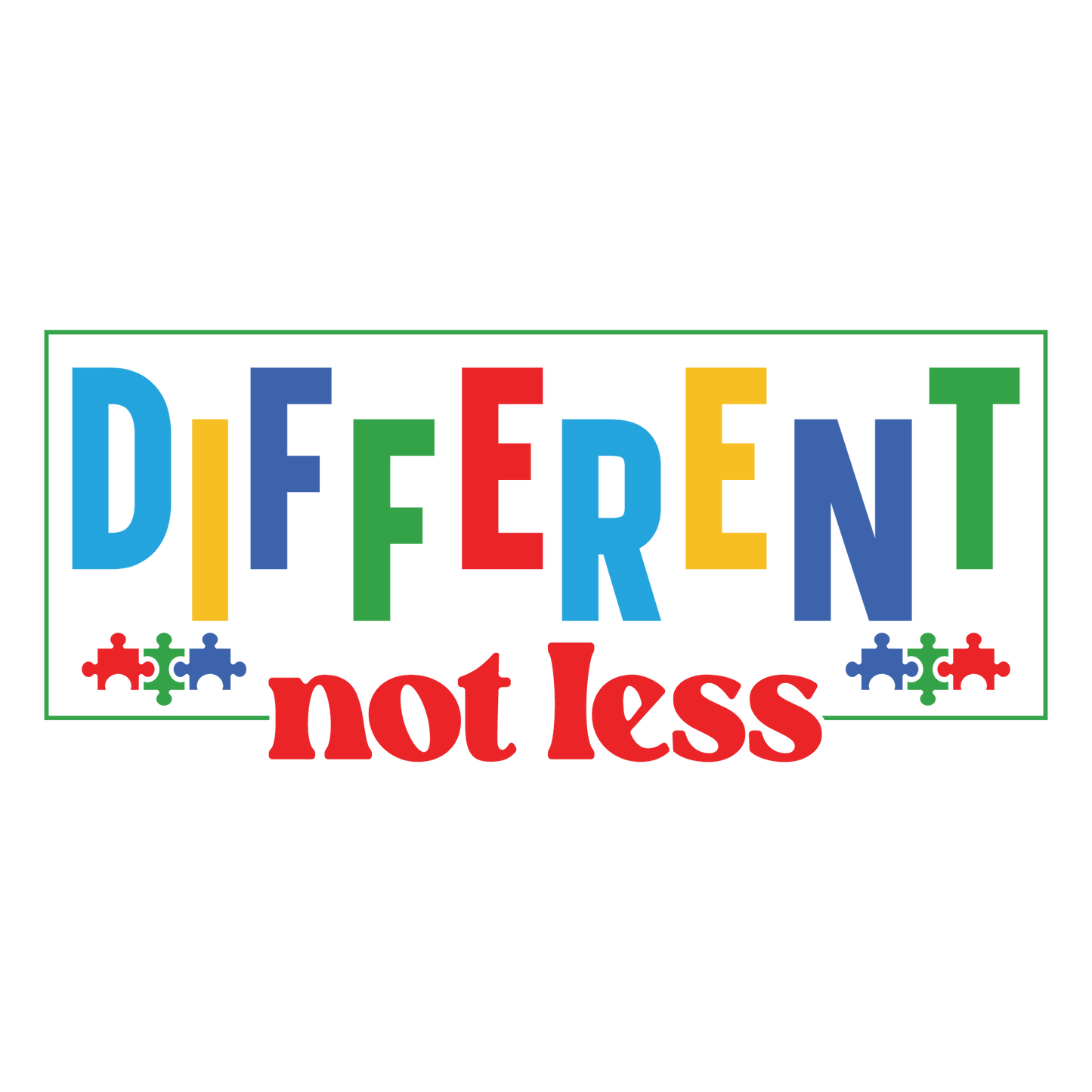 Different not Less