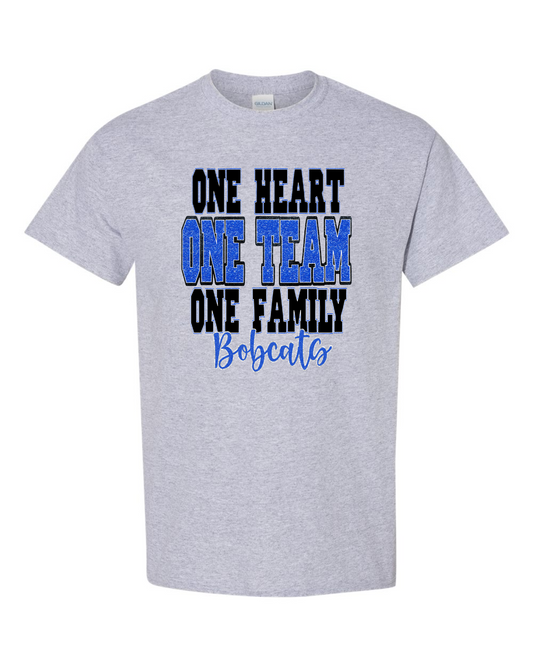 One Heart, One Team, One Family.. Bobcats With Glitter