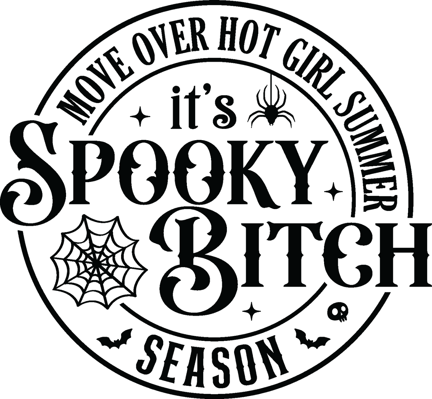 move over hot girl summer it's spooky b**** season