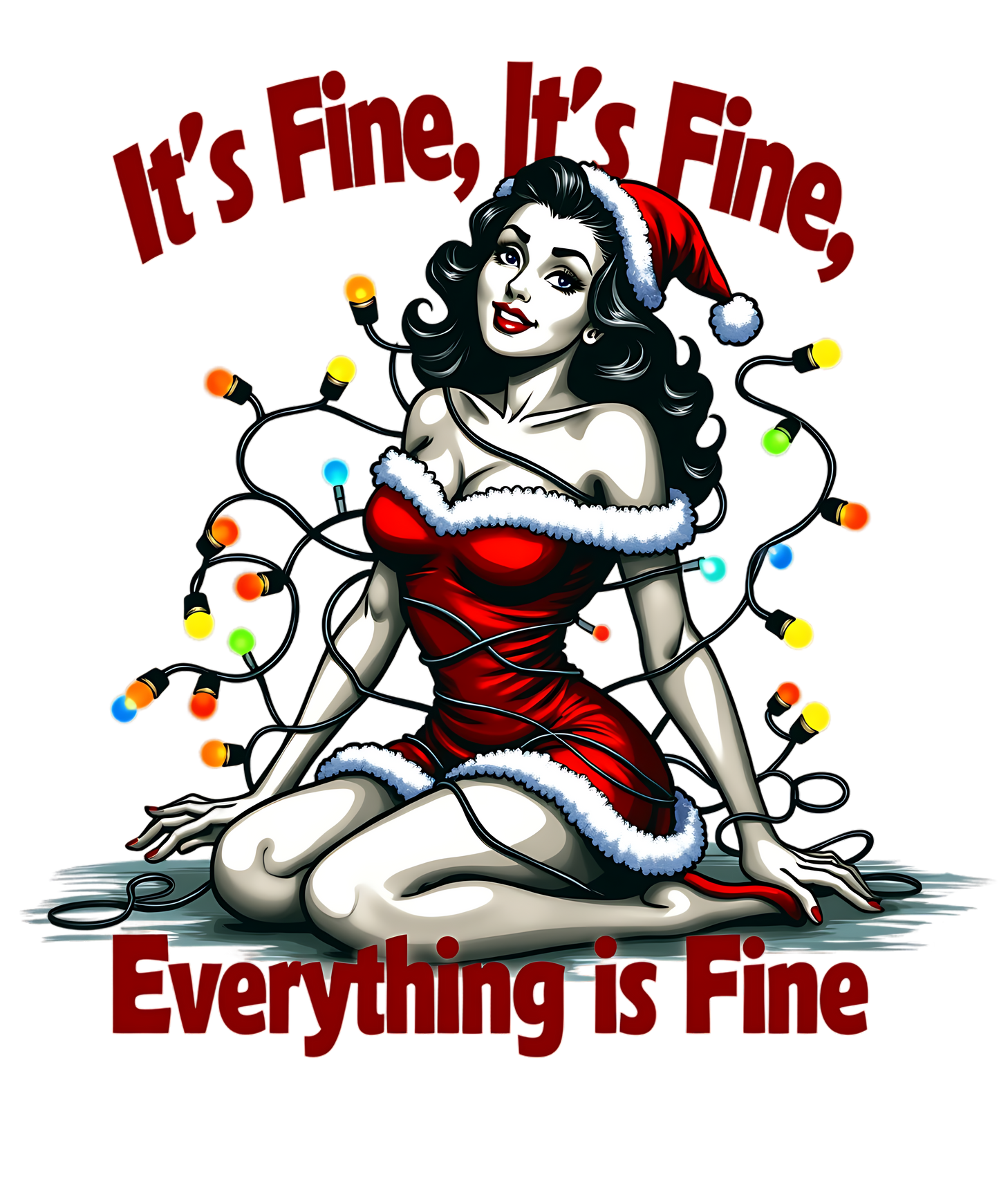 Retro Girl Christmas-001