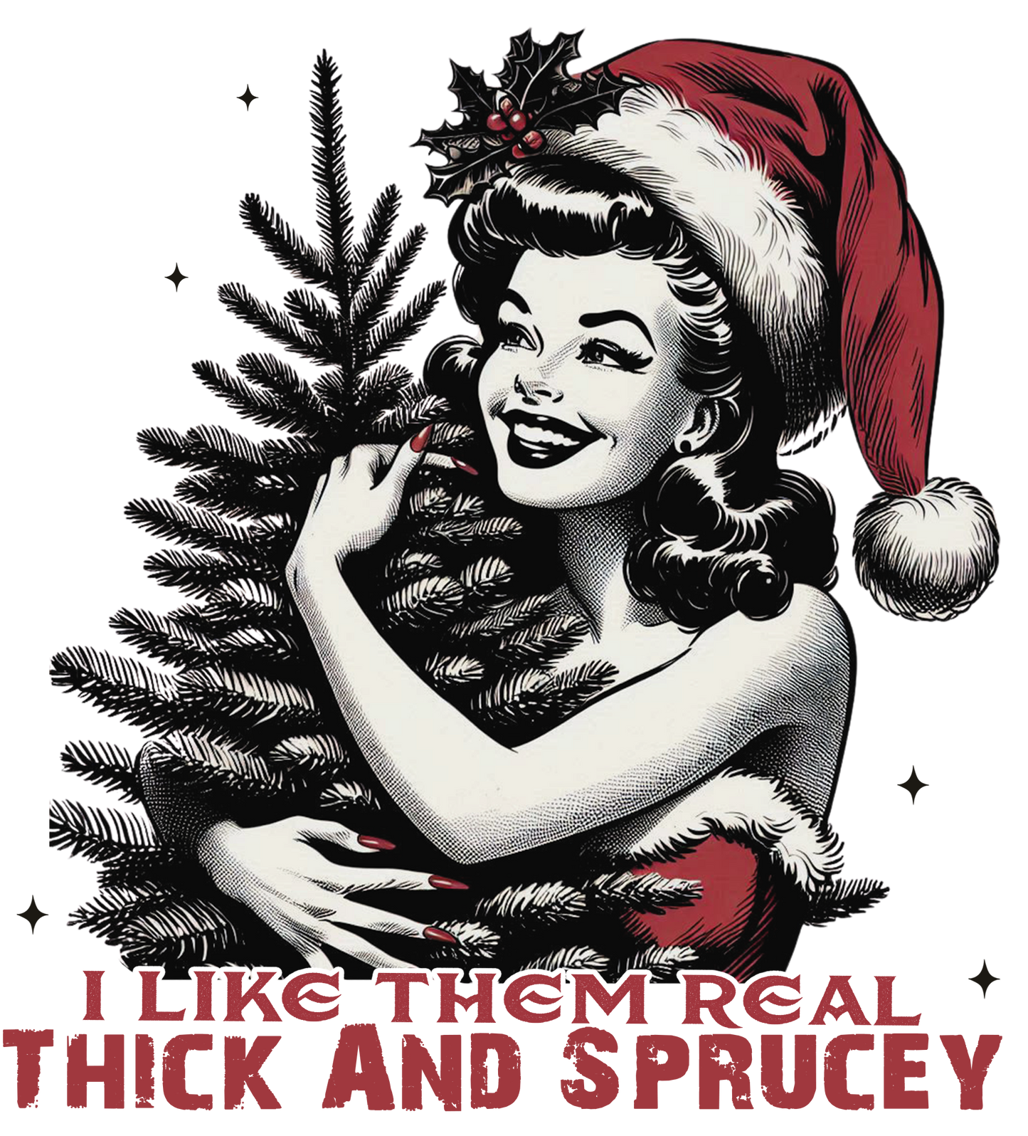 Retro Girl Christmas-003