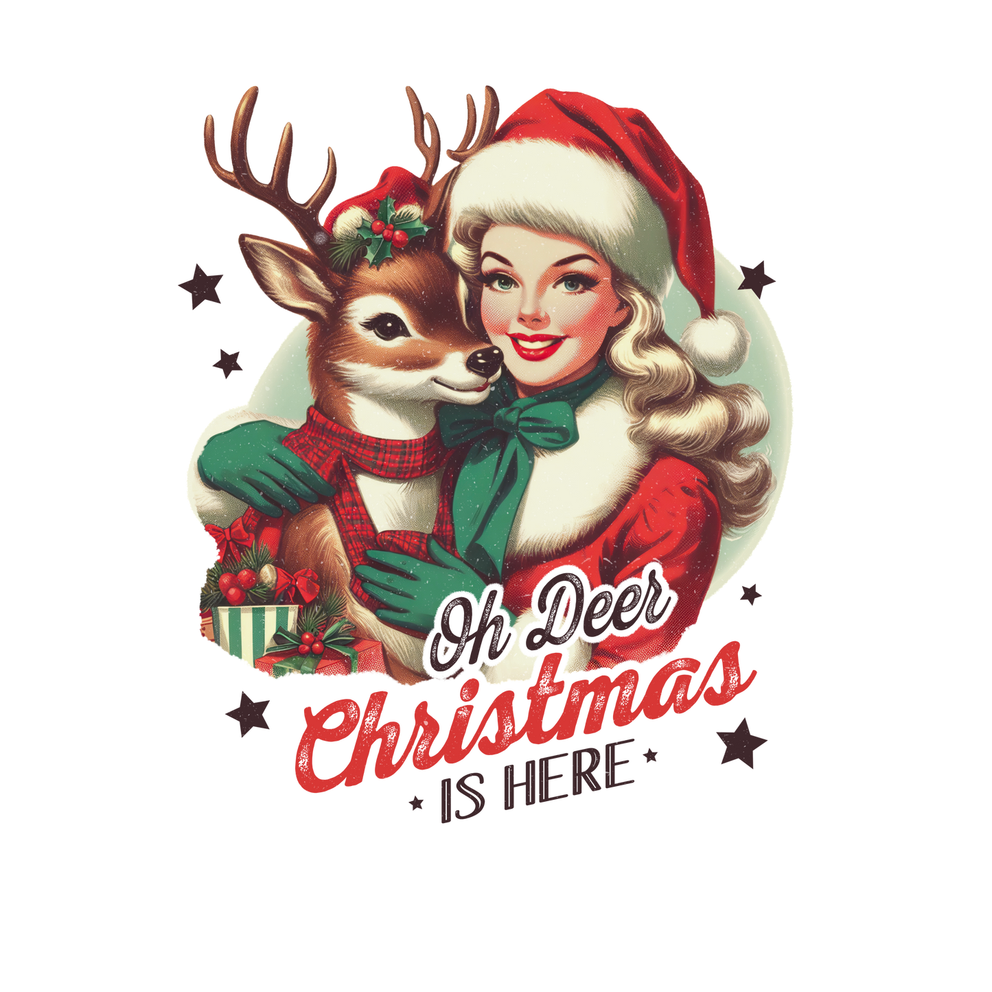 Retro Girl Christmas-036