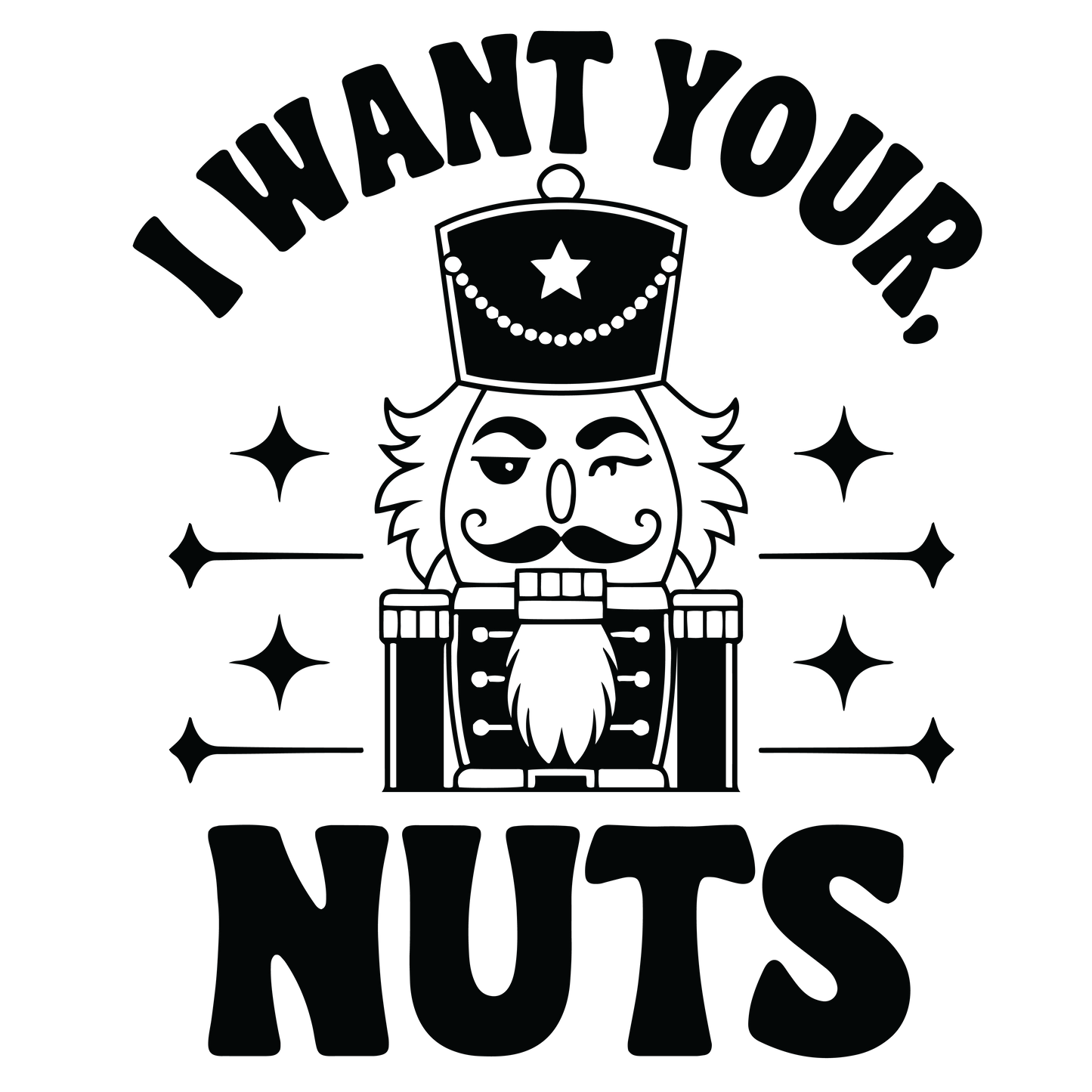 Snarky Christmas Black-006