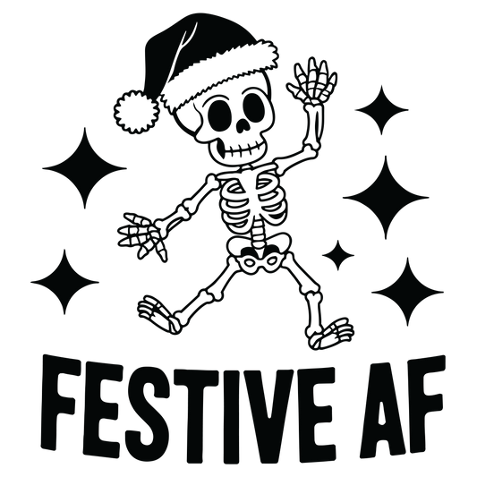 Snarky Christmas Black-007