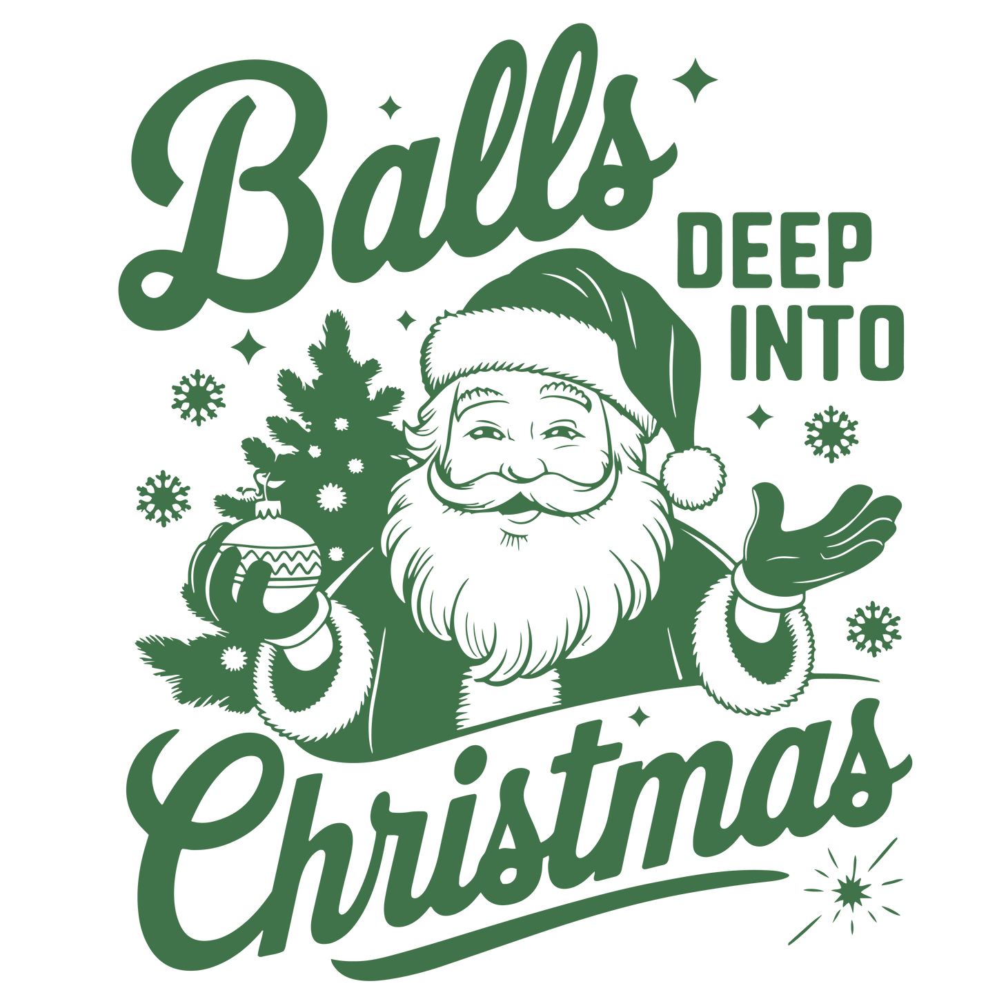 Snarky Christmas Green-001