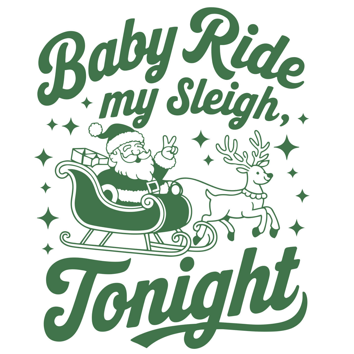 Snarky Christmas Green-002