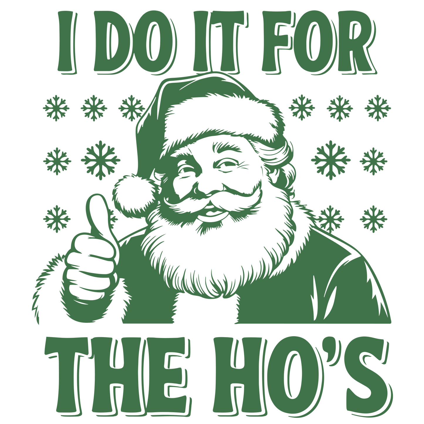 Snarky Christmas Green-003