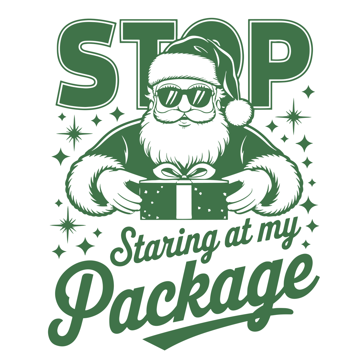 Snarky Christmas Green-004