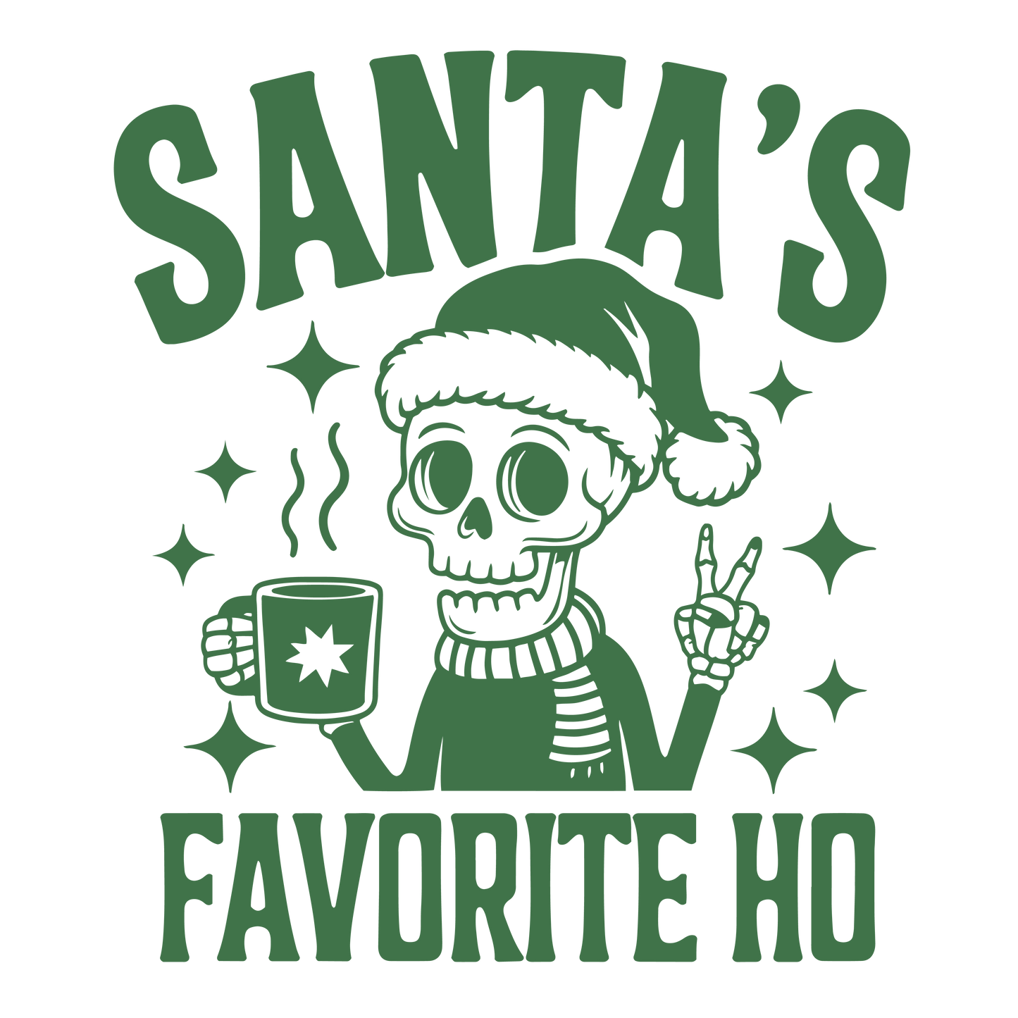 Snarky Christmas Green-005