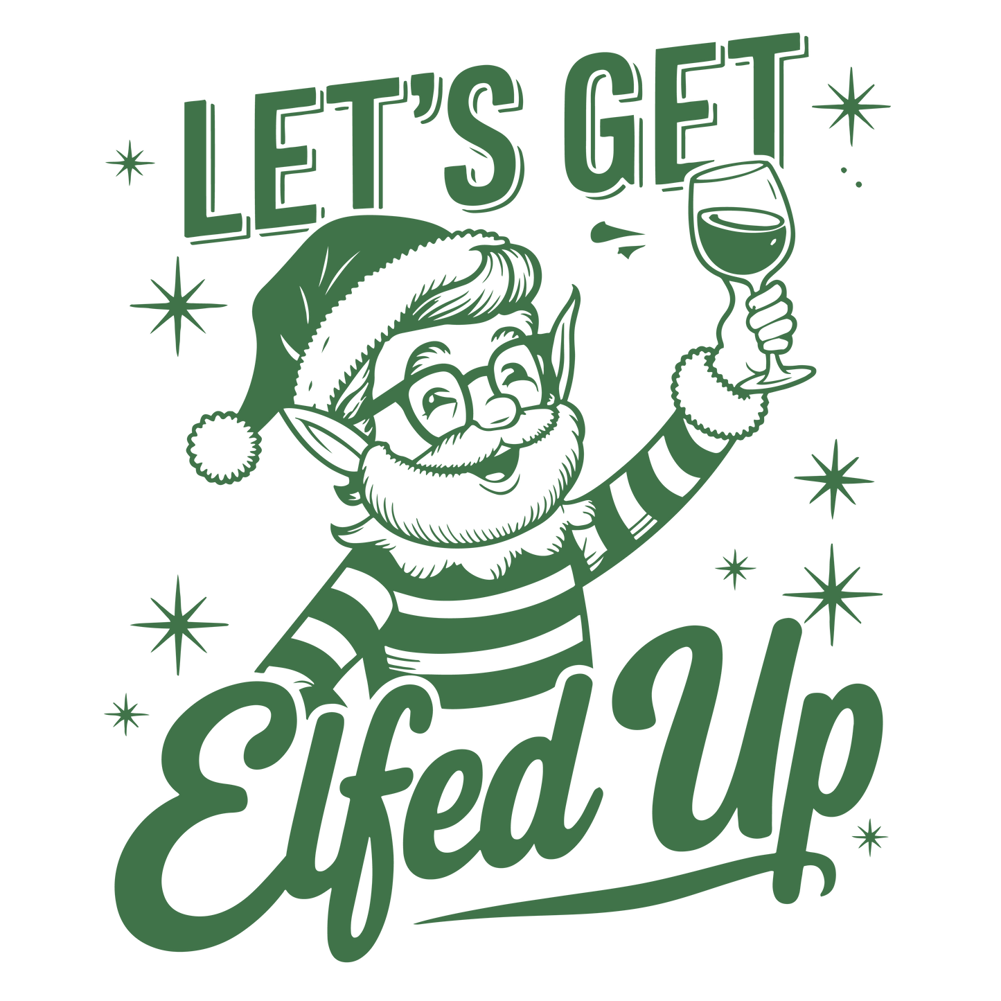 Snarky Christmas Green-011