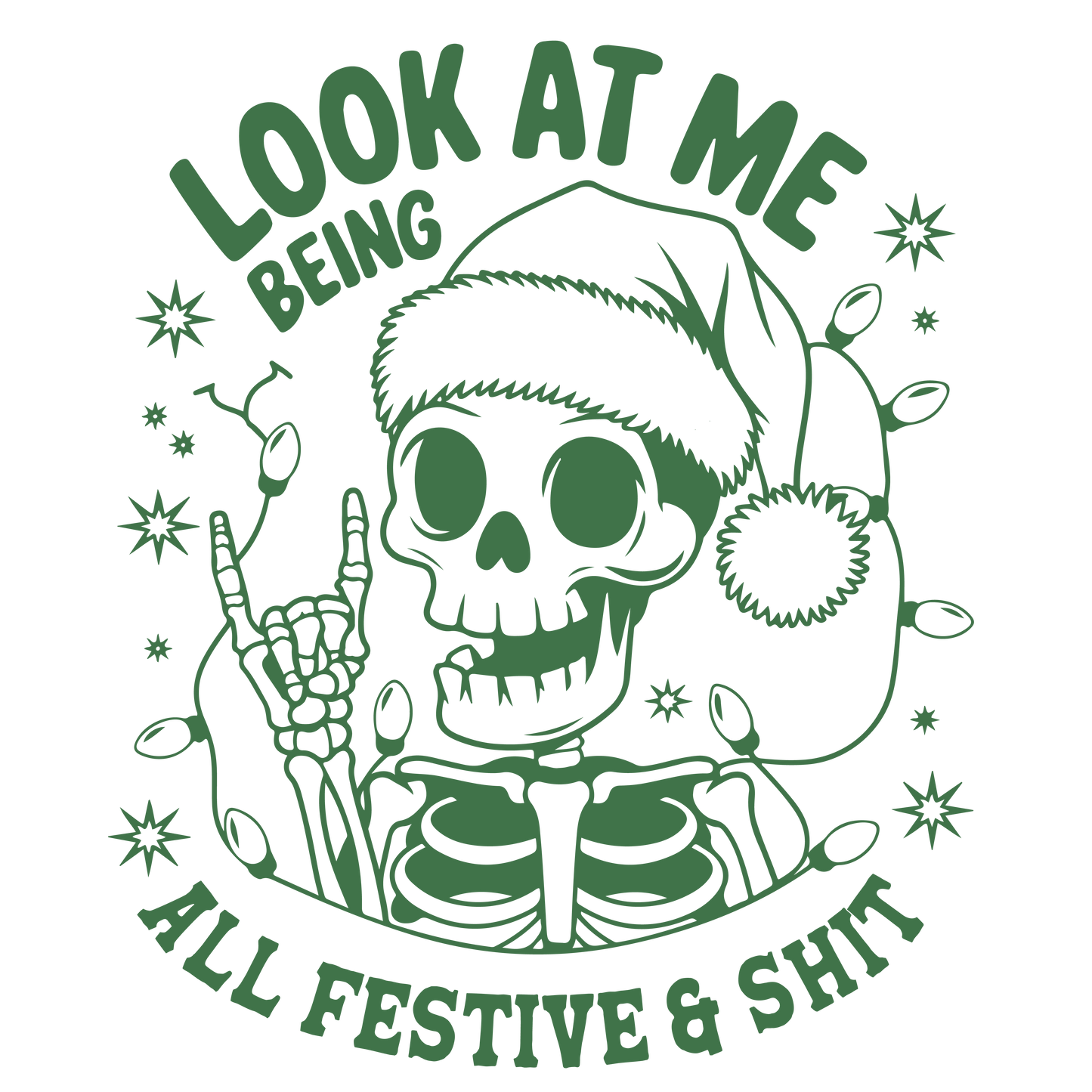 Snarky Christmas Green-016