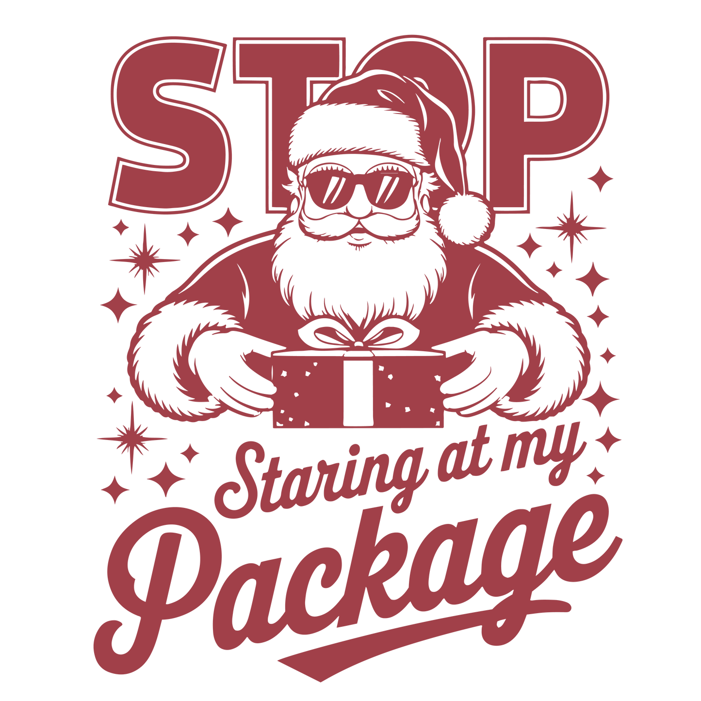 Snarky Christmas Red-004