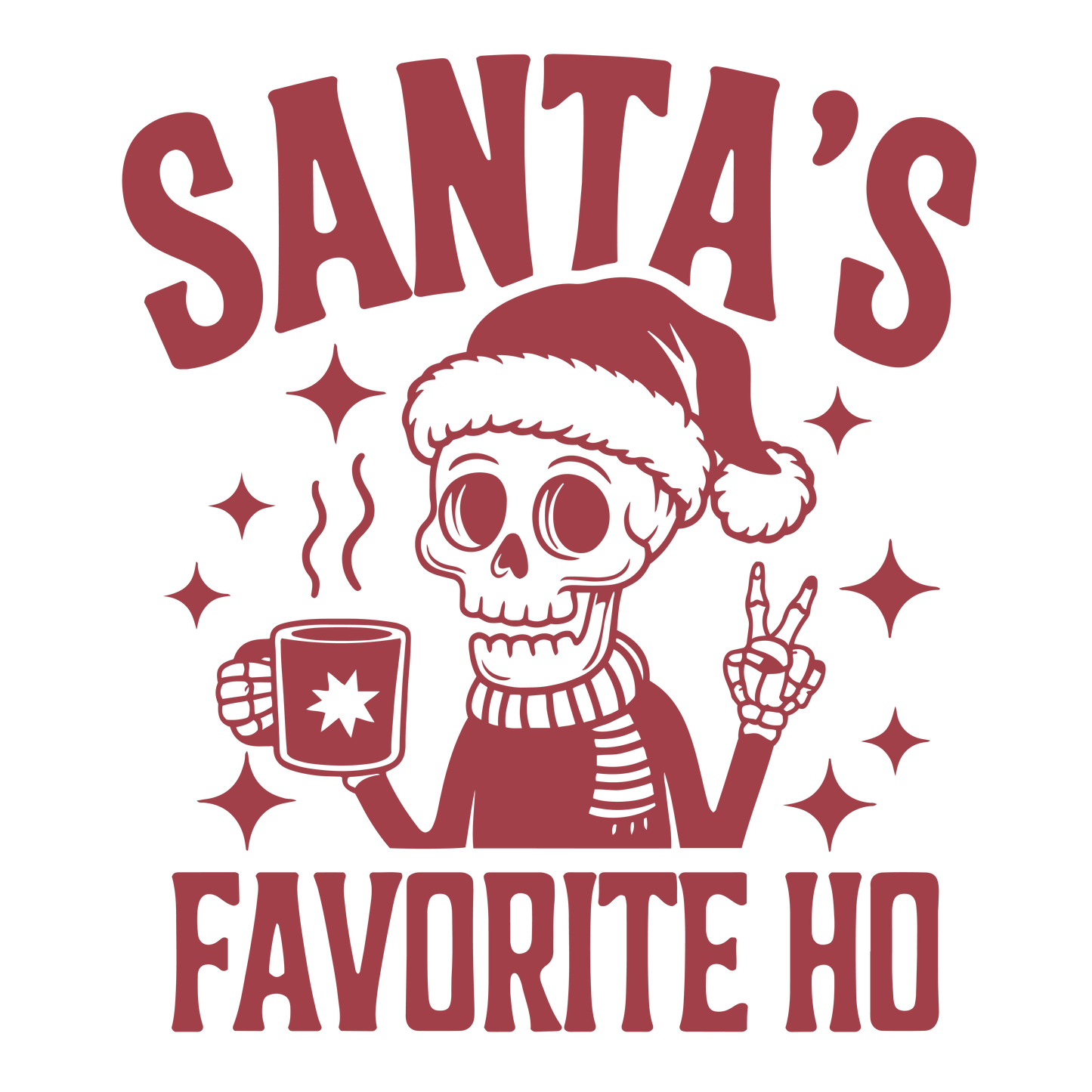 Snarky Christmas Red-005