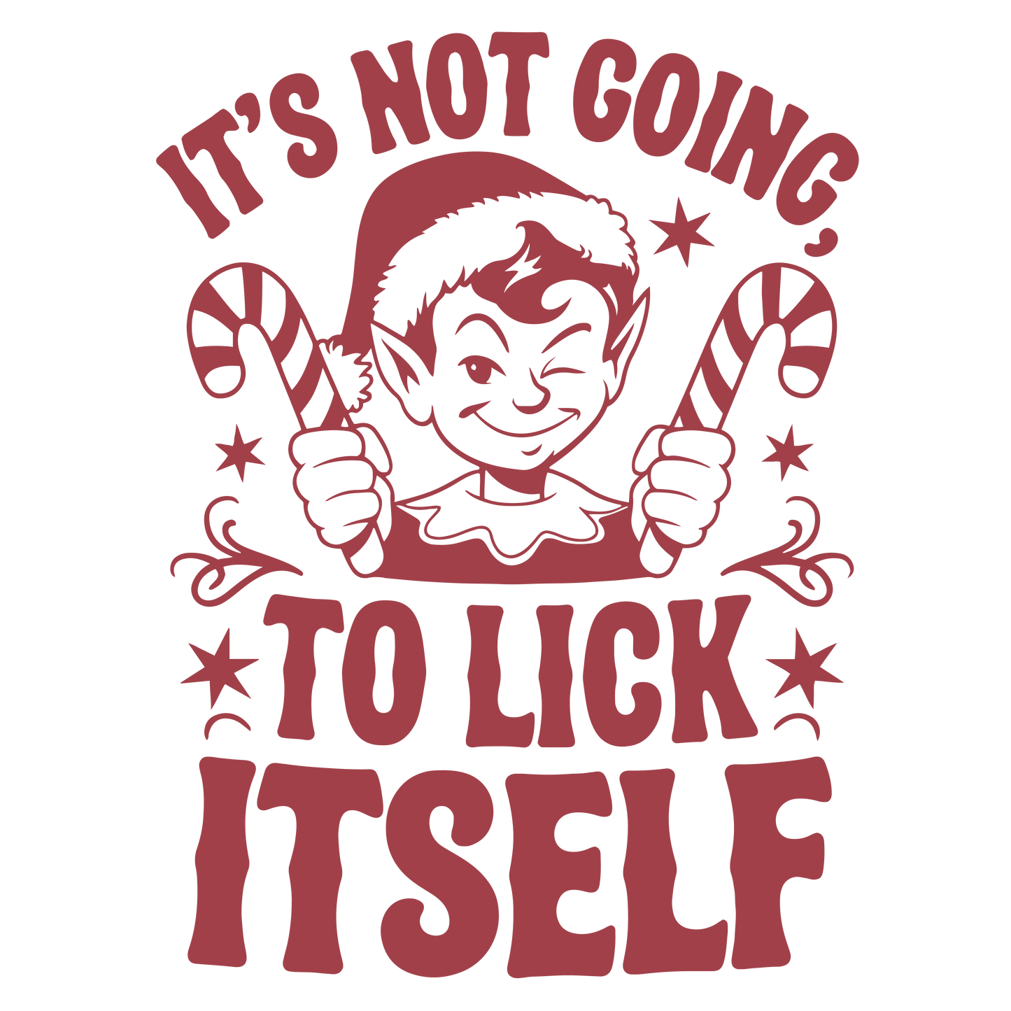 Snarky Christmas Red-008