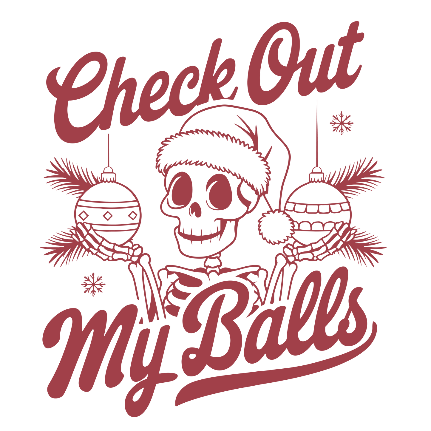 Snarky Christmas Red-010