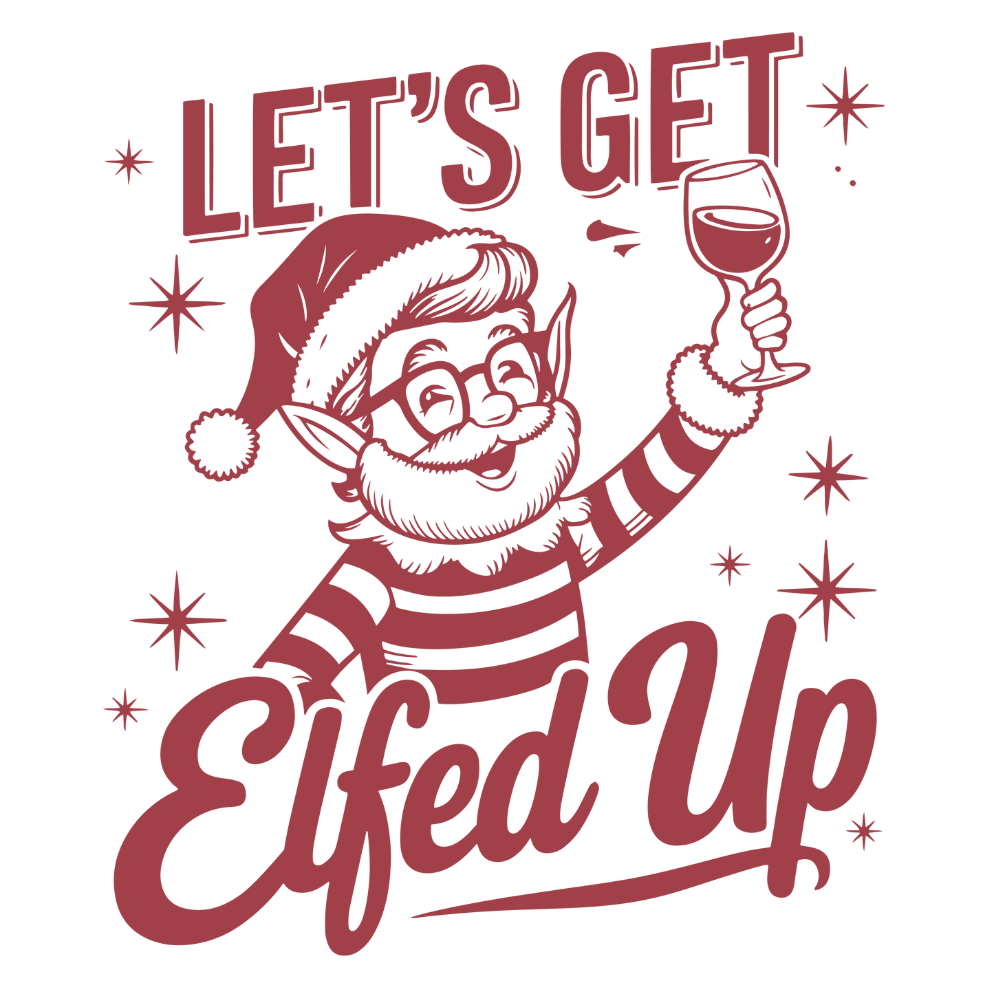 Snarky Christmas Red-011