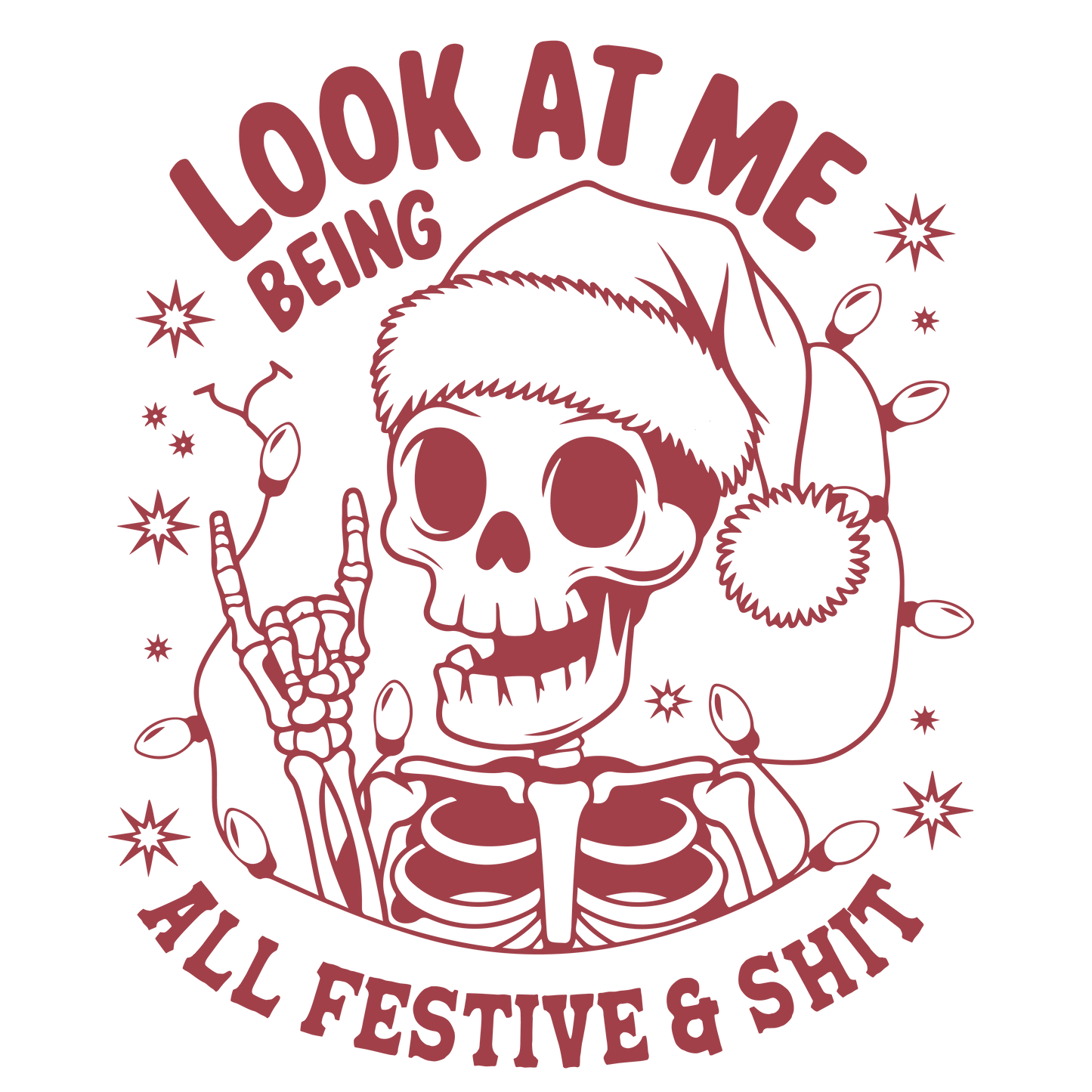 Snarky Christmas Red-016